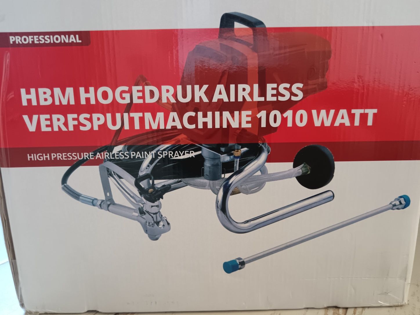 Elektryczny agregat malarski HBM Airless 1010W – nowy, nieużywany