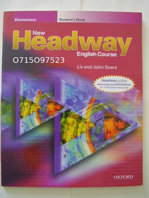 Учебник английского языка Оксфорд New Headway Elementary students book