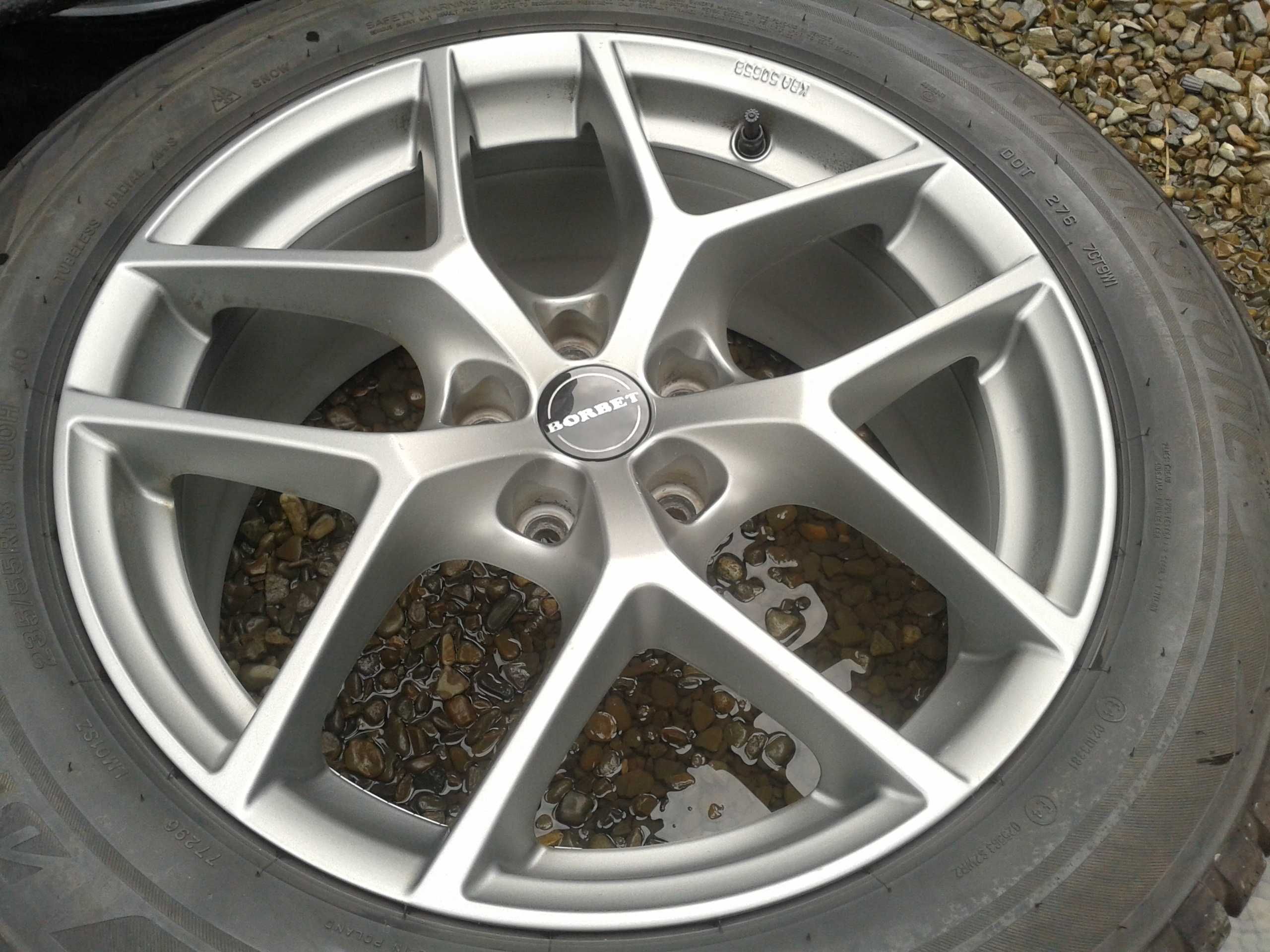 felgi r18 borbet szare audi a3 a4 a5 a6 q2 q3 q5 b8 b9 c7 5x112 mielec