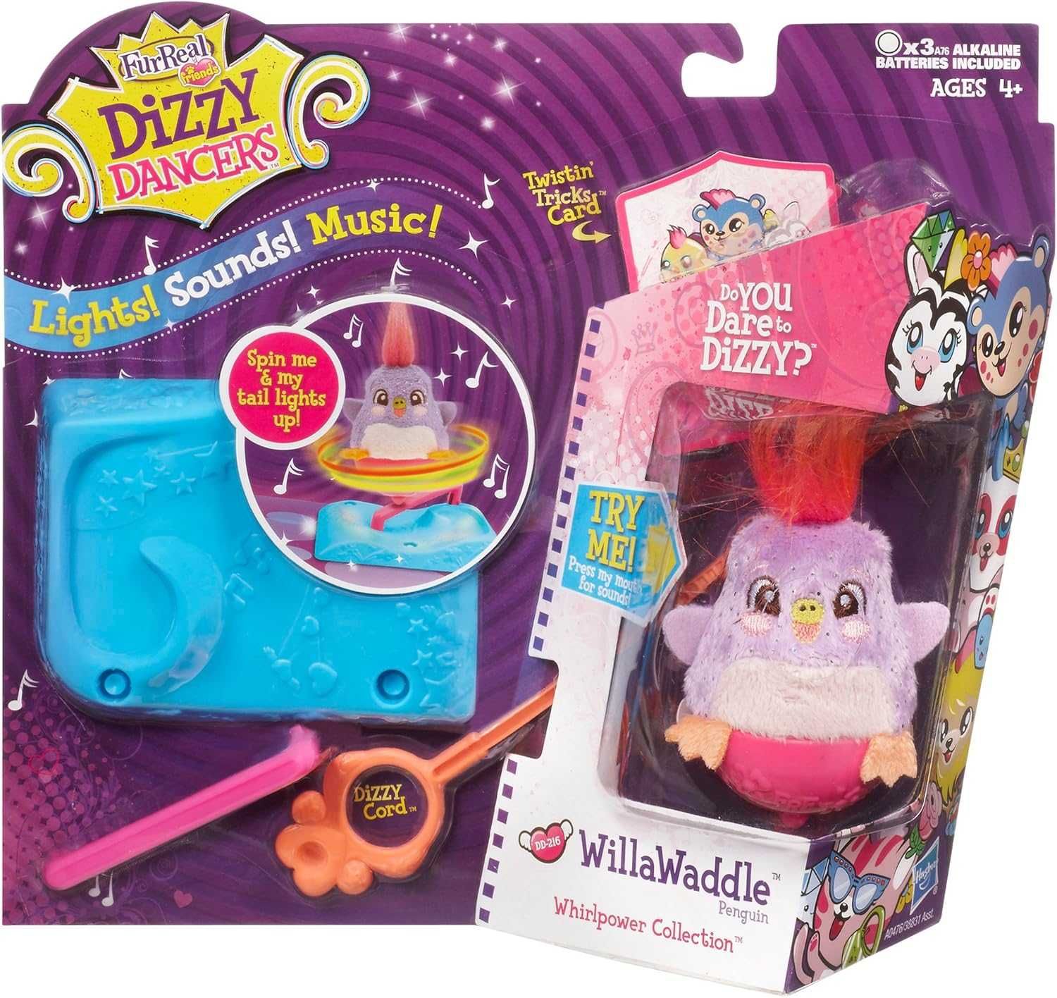 PROMOCJA - 30% Hasbro FurReal zakręcone zwierzaki interaktywny bączek