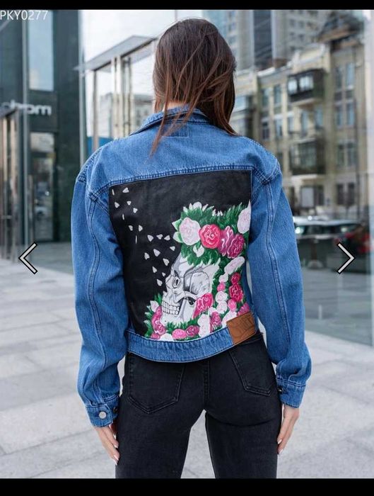 Джинсовый пиджак,Украинского бренда Staff!Размер xs.