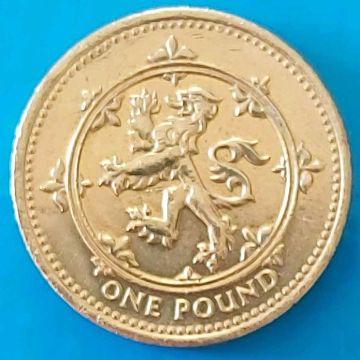 One Pound de 1994, Rainha Isabel II, Inglaterra