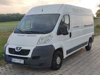 Peugeot Boxer Maxi 2.2 HDi 2013 r. Klimatyzacja Tempomat Hak dotykowe