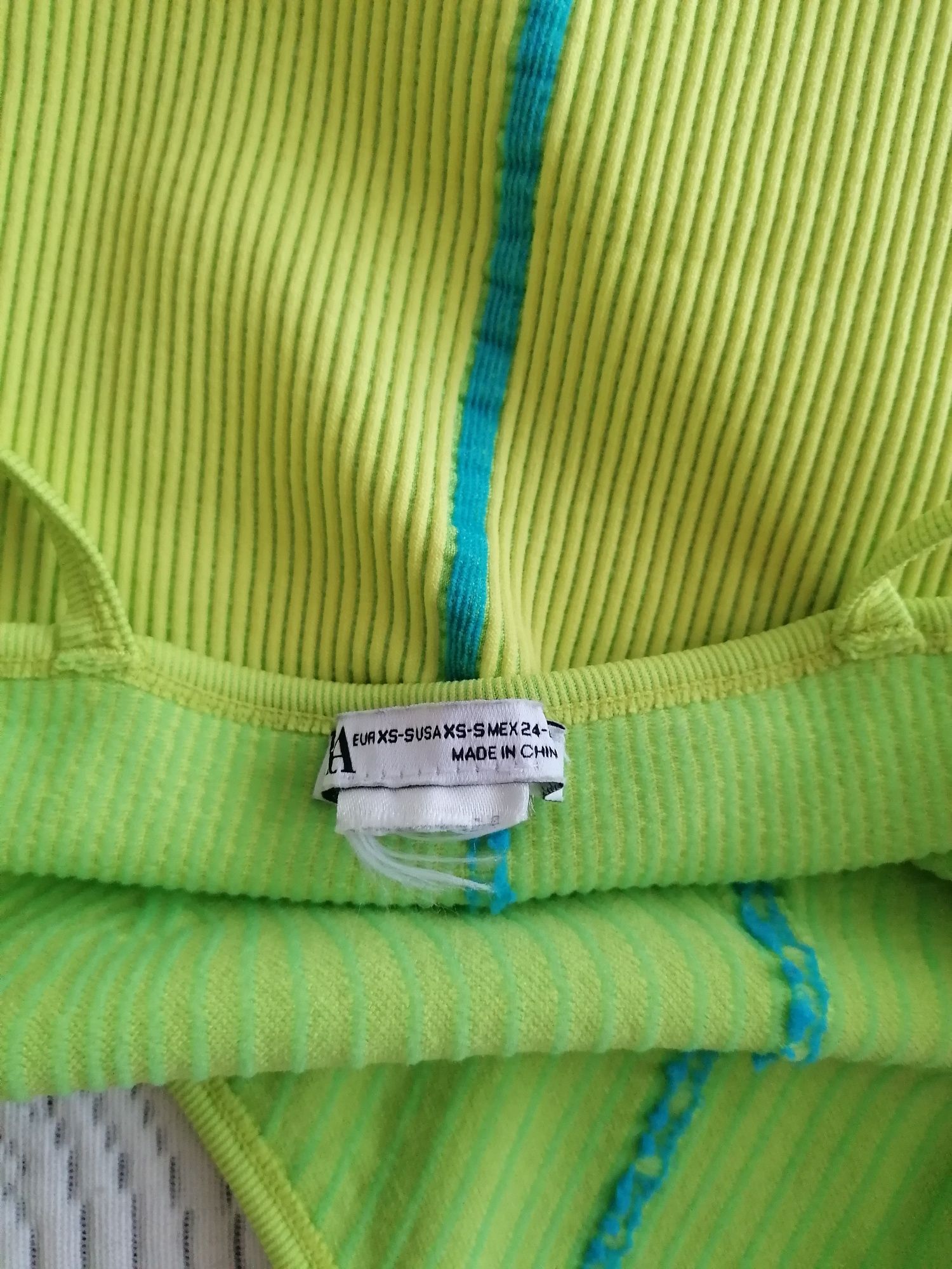 Body canelado da zara
