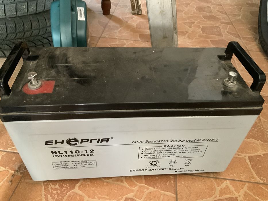 Аккумулятор гелевый не рабочий 12V110Ah
