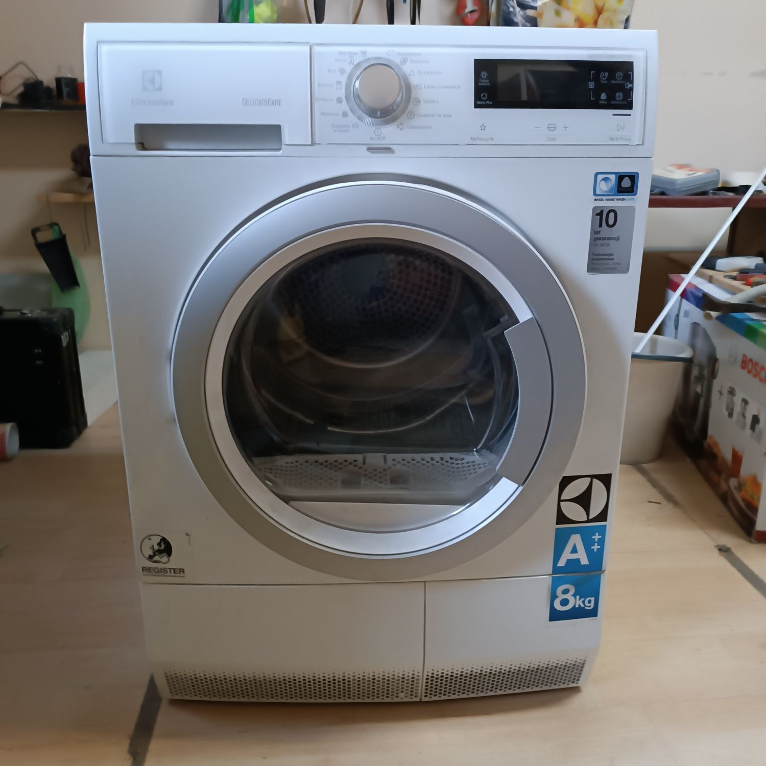 Suszarka Elektrolux EDH3487RDE uszkodzona