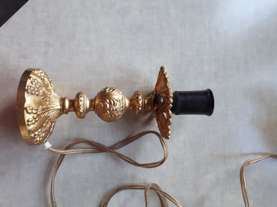 Lampka,lampa z mosiądzu