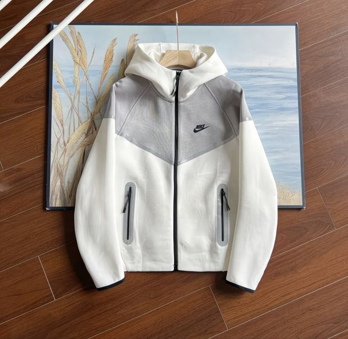 Кофта Nike Tech Fleece рефлектив | худі теч фліс | tech fleece | зіпка