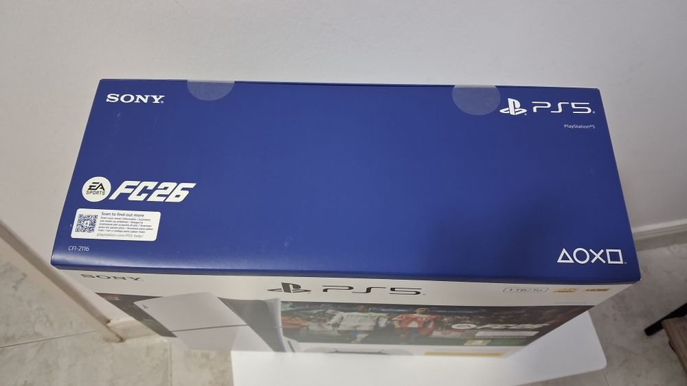 Ps5 1tb versao standard & FC 26 NOVA