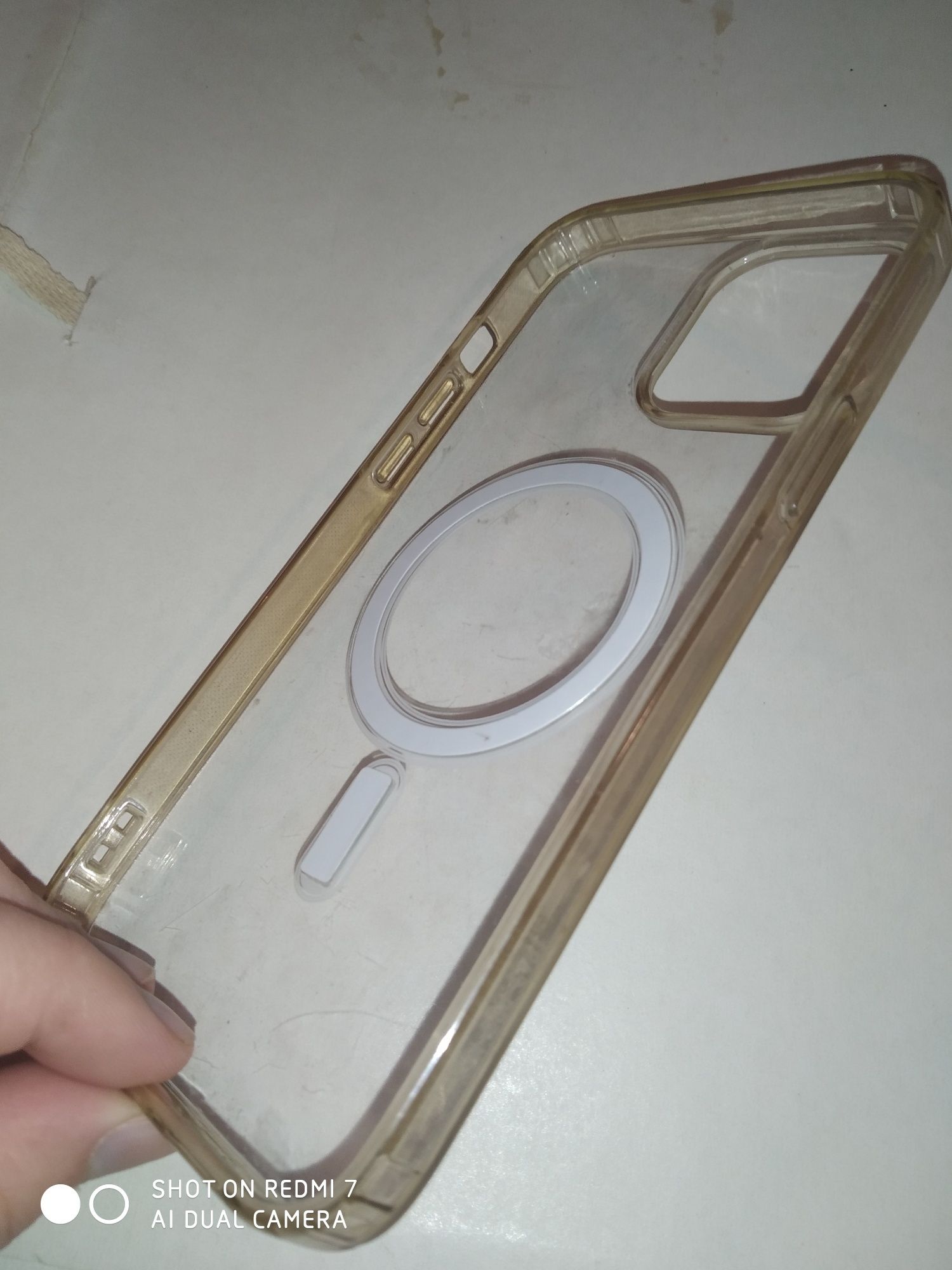 Прозрачный чехол для телефона iPhone 12 pro