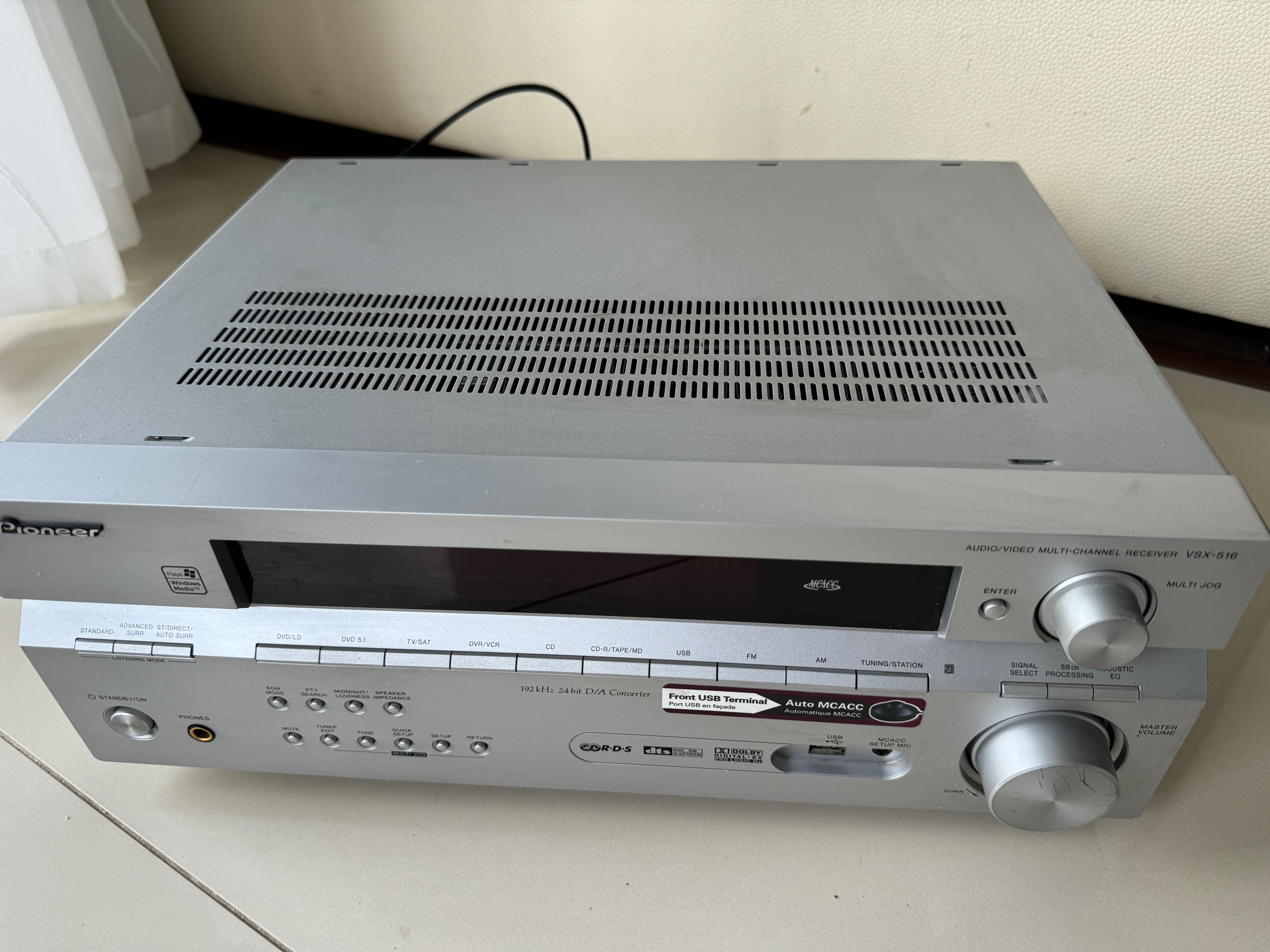 Amplituner Pioneer VSX-516 AMPLITUNER 6.1 DTS D.DIGITAL USB