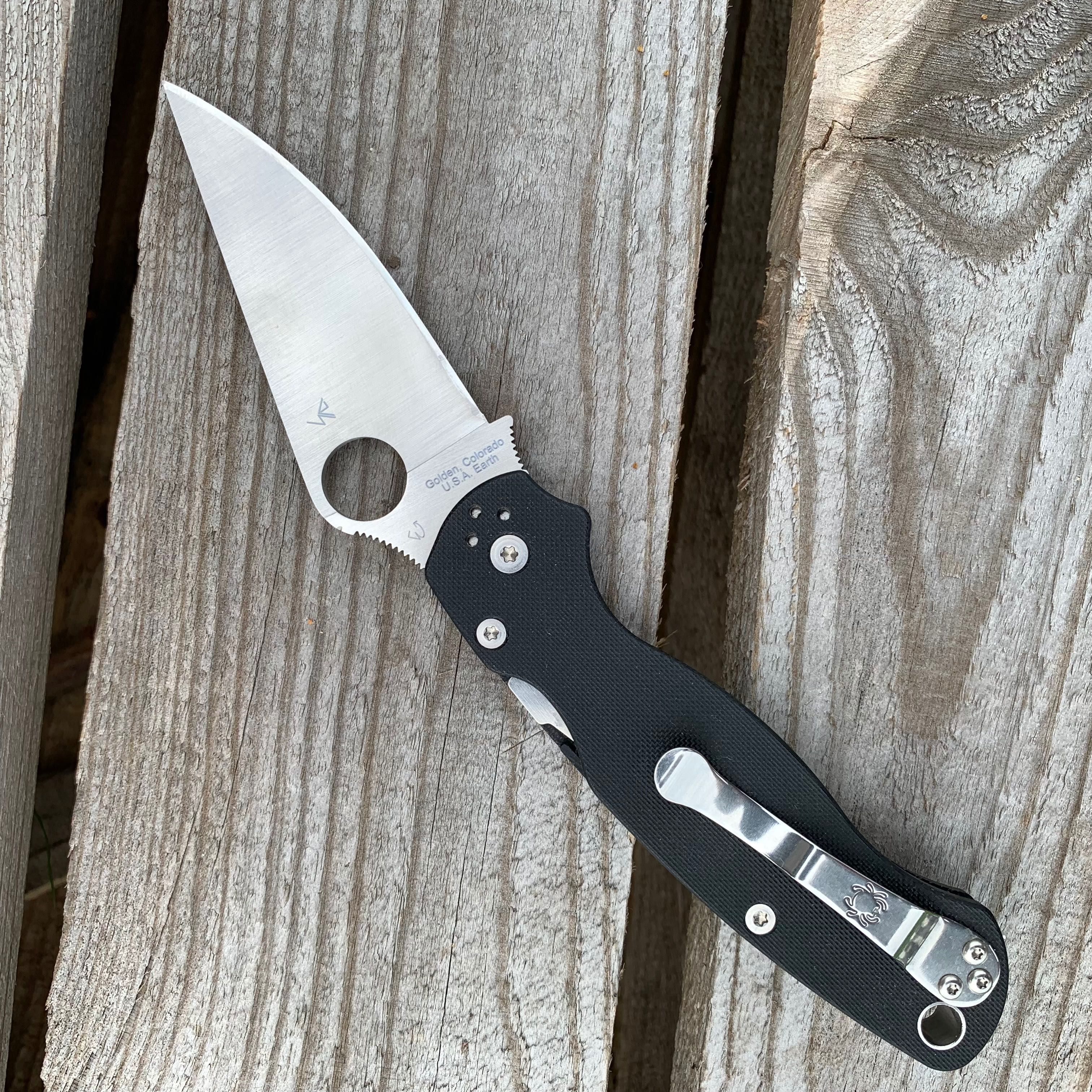 Ніж Spyderco ParaMilitary 2 Magnacut / S30V / S45VN / S110V / Military