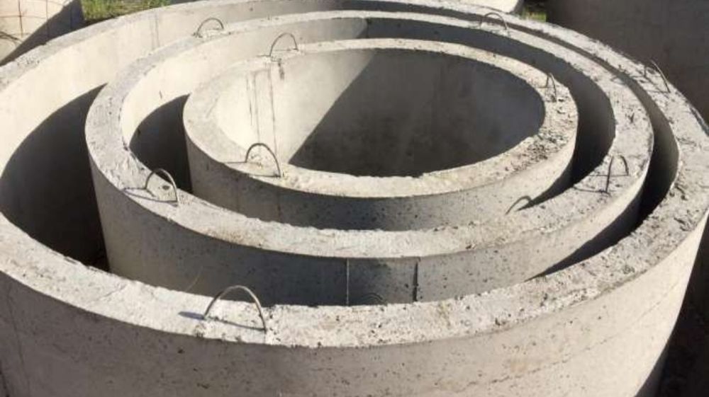 Кільця бетонні, зб. кільця, кришки