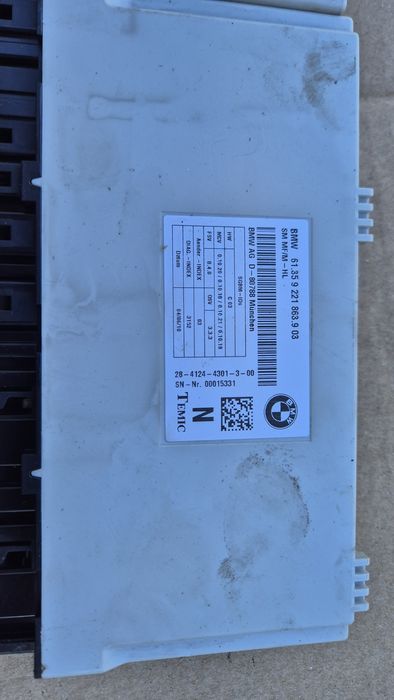 Bmw x5 e70 x6 e71 moduł fotela komfort grzane