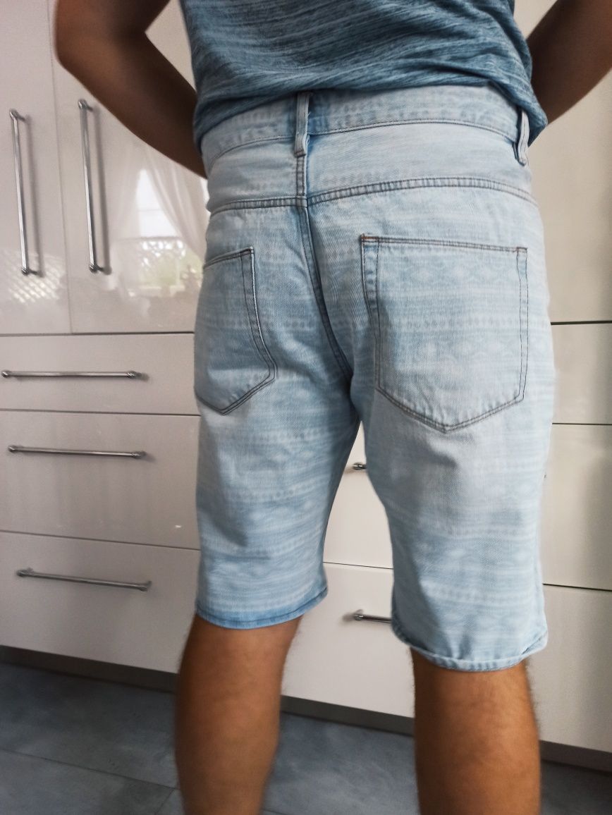 Sg Dżinsowe krótkie spodenki męskie XL , XXL  Bermudy męskie XL  XX