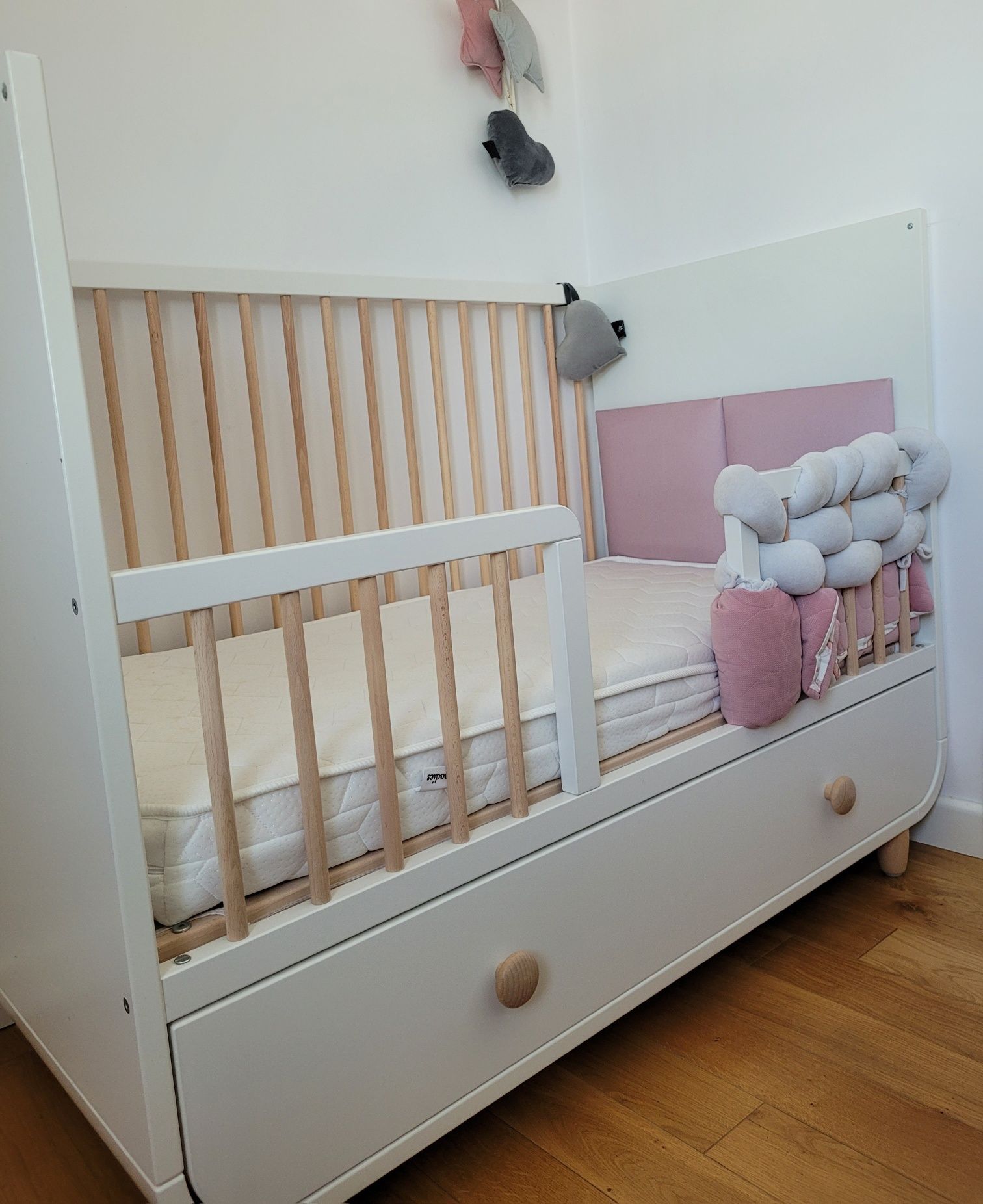 Łóżeczko Ikea Myllra + materac