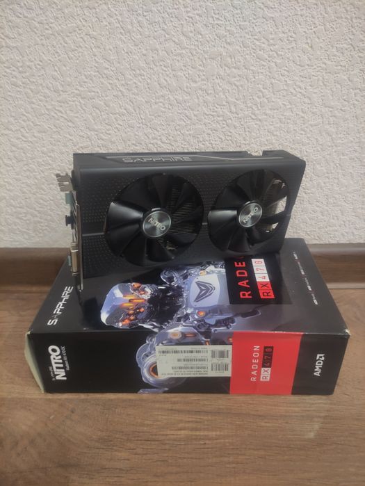 Відеокарта AMD Radeon Nitro RX470 OC