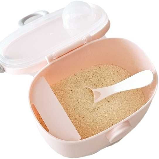 Mini Tesori Pojemnik na Mleko 450 ml + Łyżeczka BPA Free
