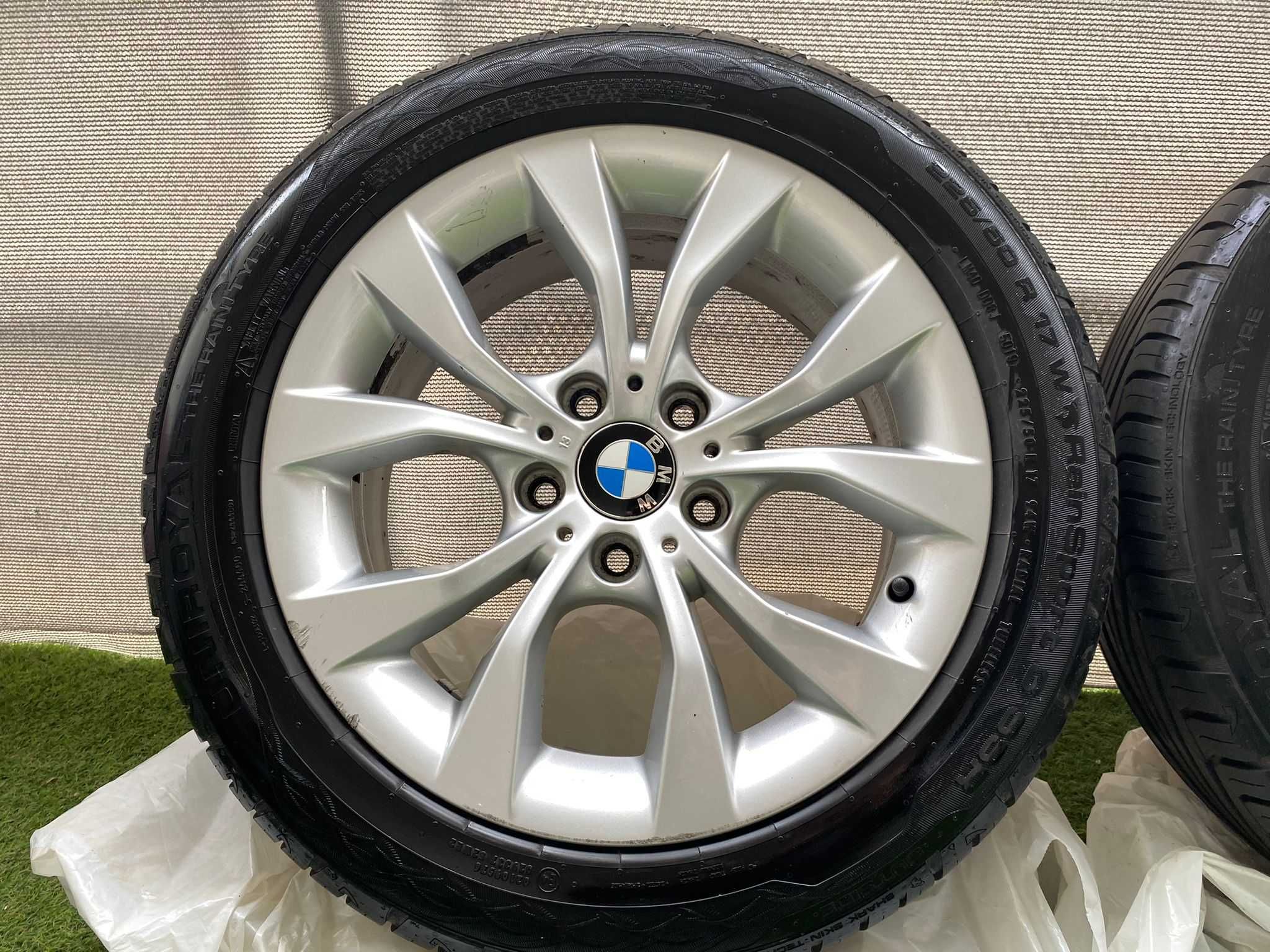 Felgi 17cali BMW X1 E84 E90 3 E91 E92 E93 E46 5x120 z oponami