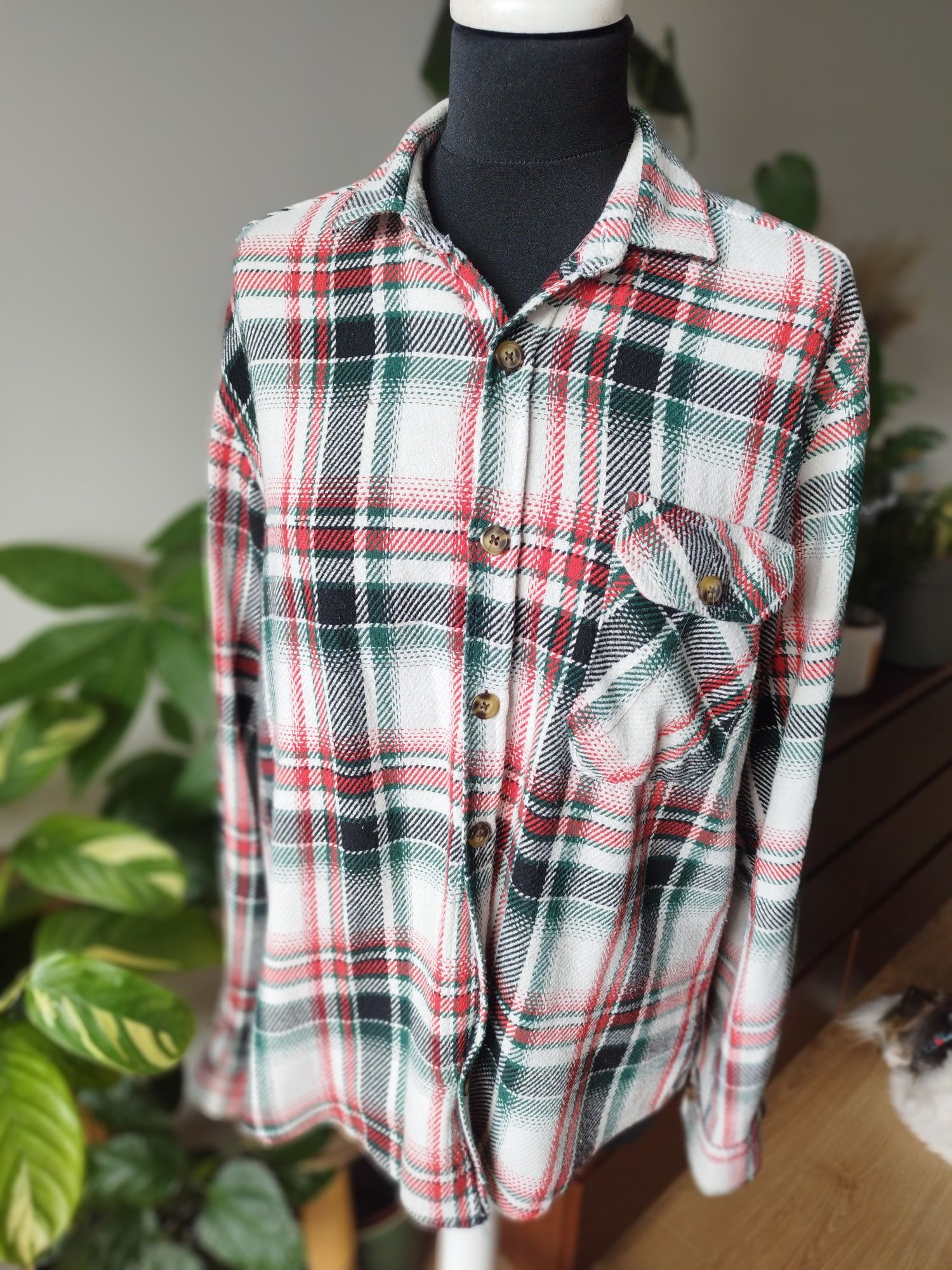 Koszula w kratę firmy Manche, slim fit, damska