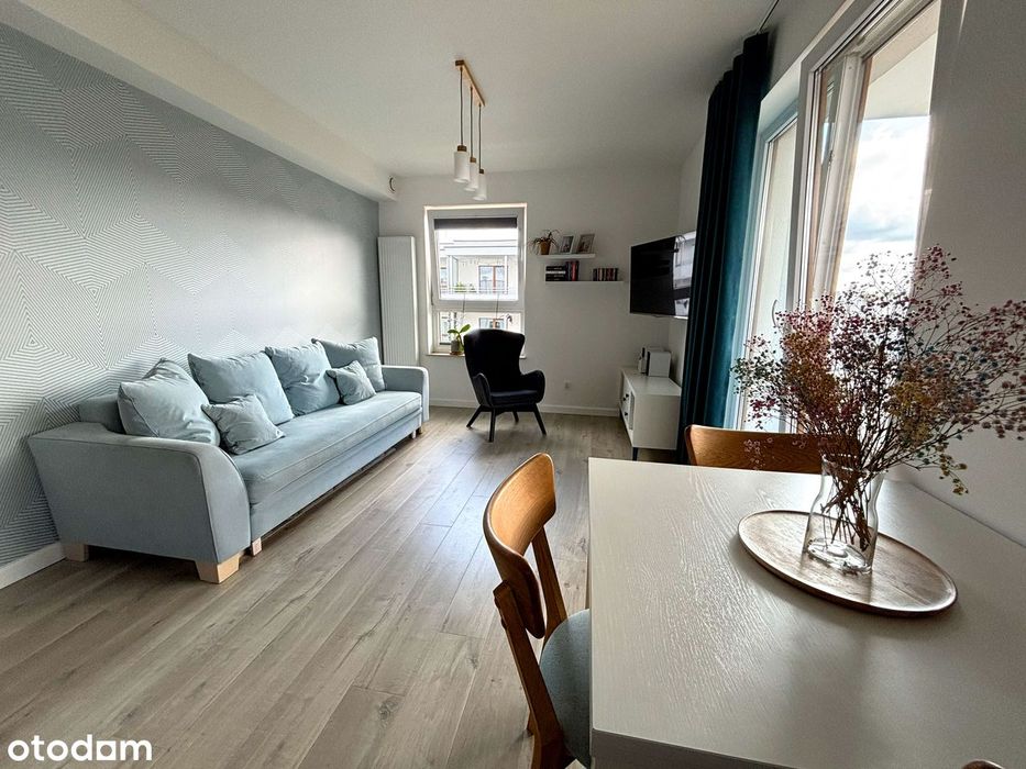 Nowoczesne, słonczene 2-pokojowe mieszkanie na Unii europejskiej