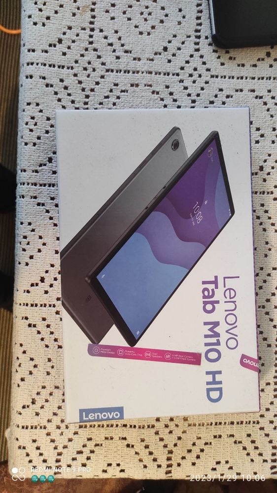 Планшет Lenovo Tab M10 HD