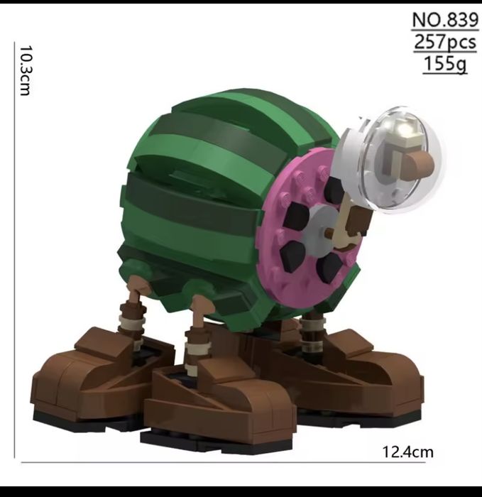 Дитяча іграшка конструктор лего італійські меми жирафа челесте целесте