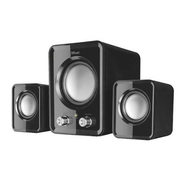 Głośniki komputerowe Trust ZIVA COMPACT 2.1 Speaker set 12 W Czarne