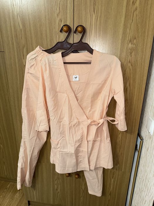 Медичний костюм персиковий 48 розмір