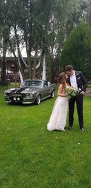 Wyjątkowy Mustang GT500 z 1967 stylizowany na Eleanor. Auto do ślubu.