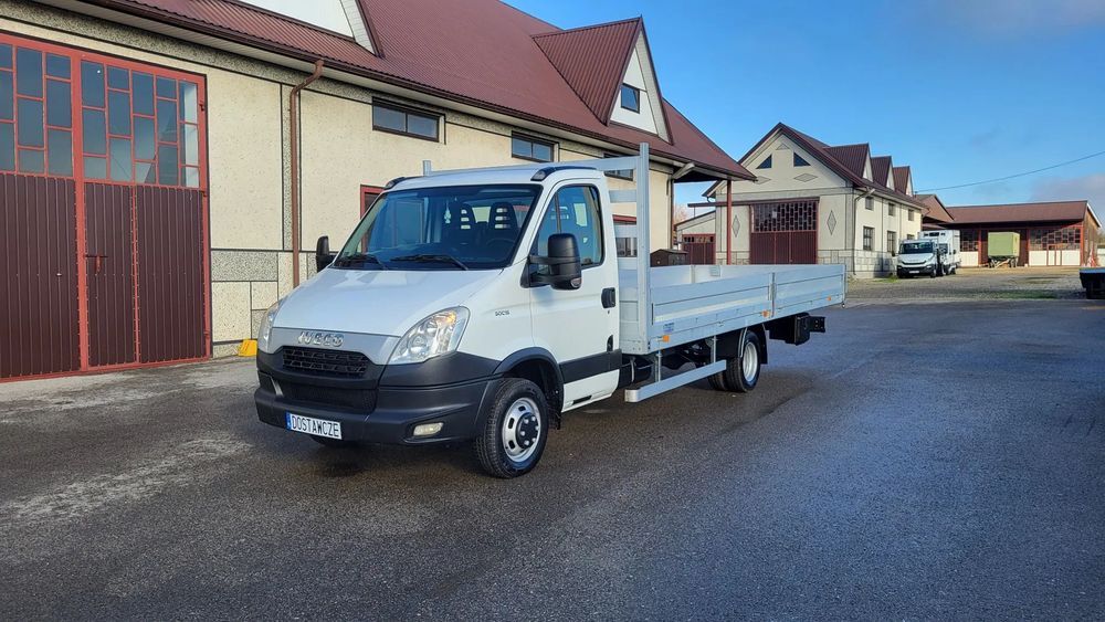 Iveco Daily 50c15 / 35c15 / długa skrzynia 6,12 m / skrzynia 12 euro palet  Polski salon / niski przebieg 174 tys