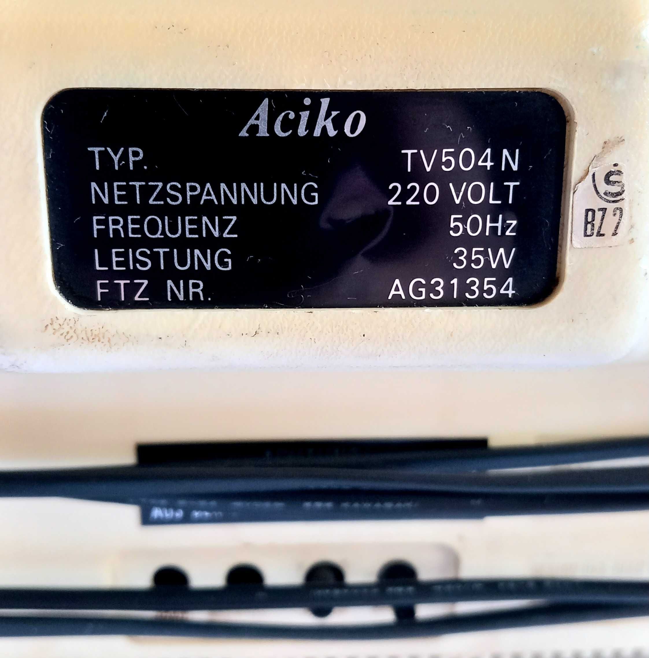 TV vintage ACIKO 504N