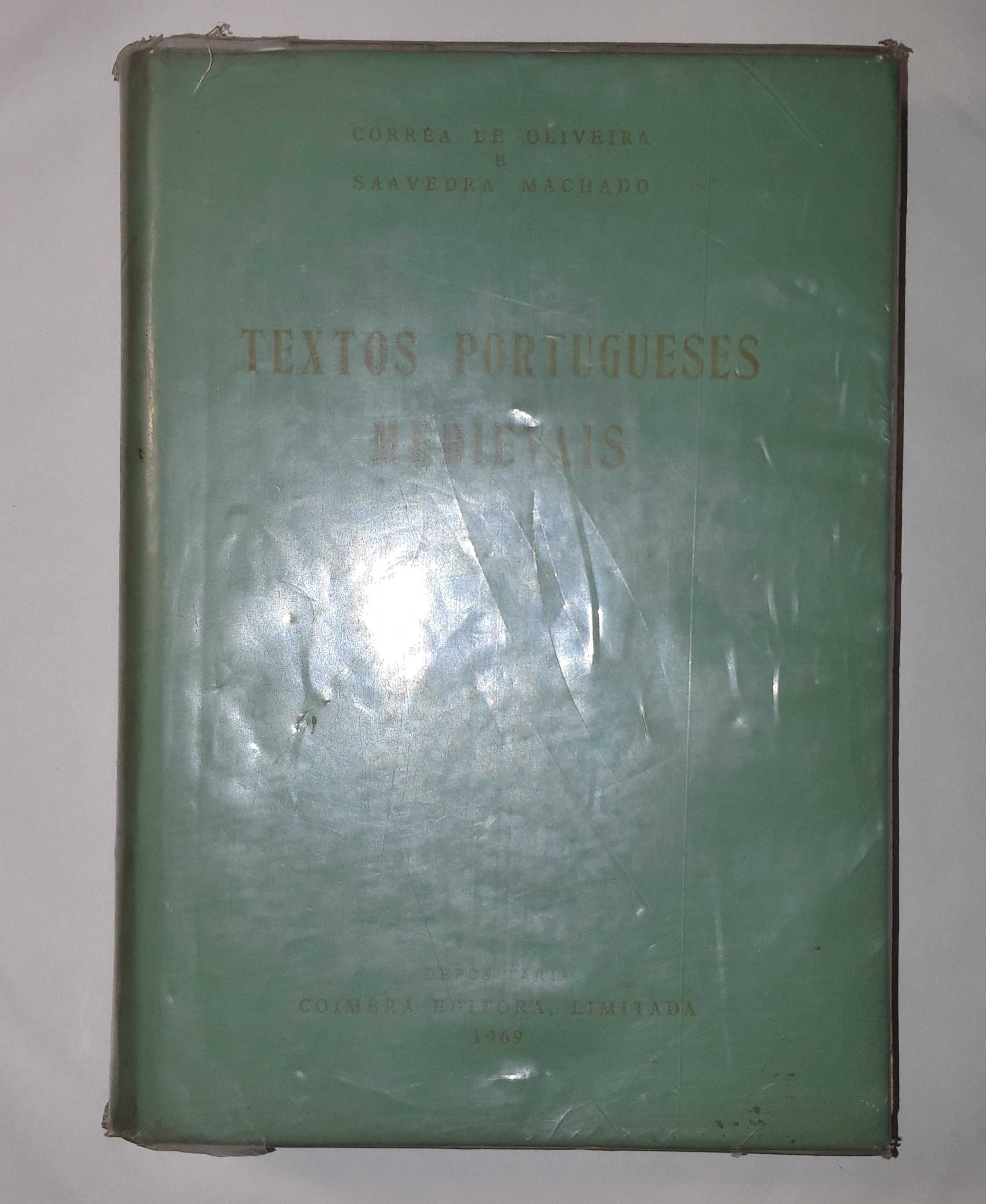 Livro  Ref:PVI - Corrêa de Oliveira  - Textos Portugueses Medievais