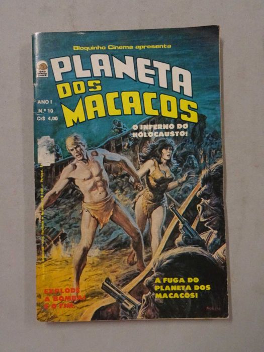 Livro Bloch - Planeta dos Macacos nº 10