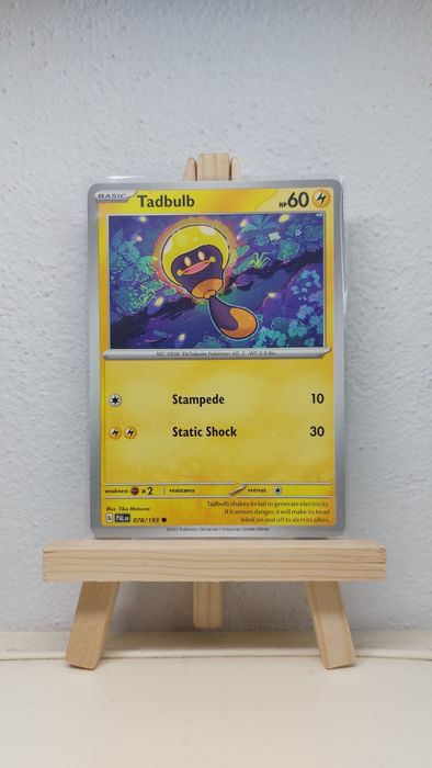 Karta pokemon Tadbulb 078/193 Paldea Evolved