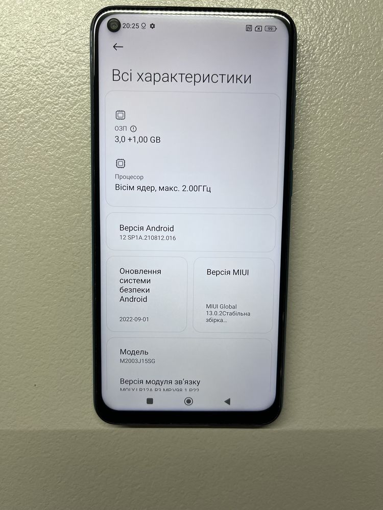 Redmi Note 9 4/64gb