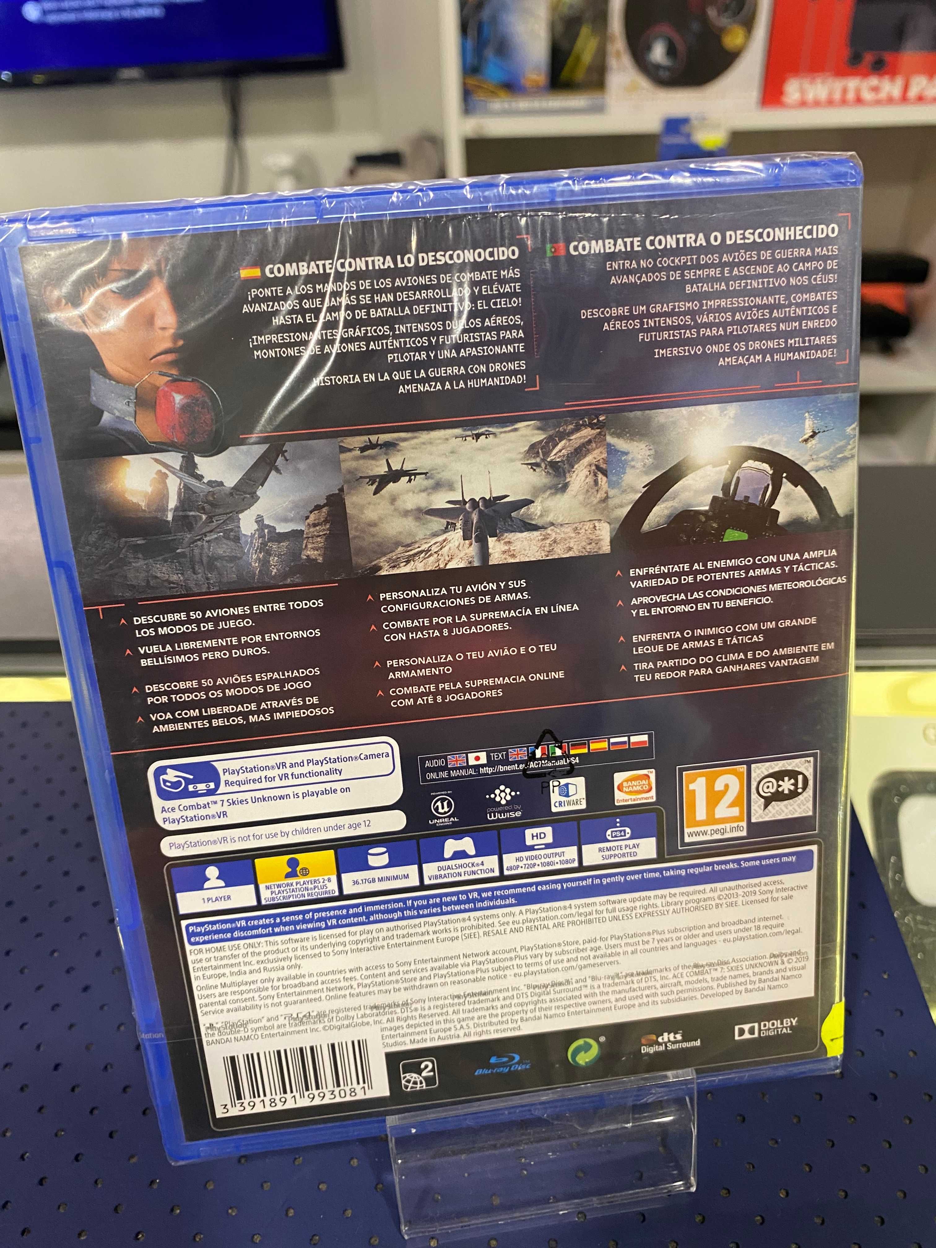 Ace Combat 7 Skies Unknown PS4 Nowa Sklep Ostróda