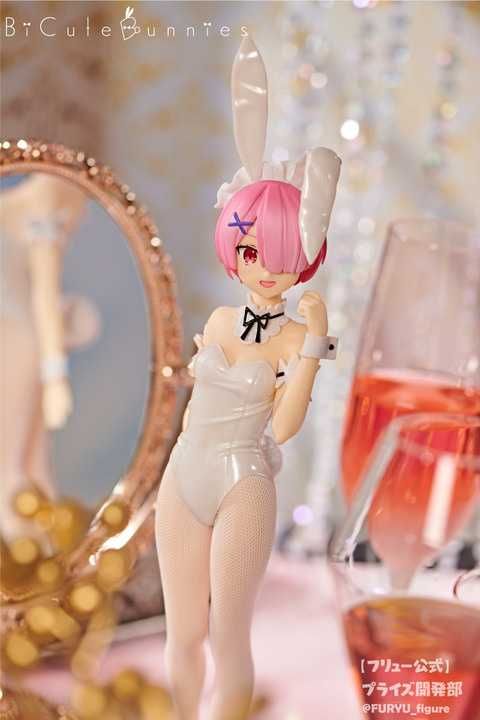 Re:ZERO Bunnies Figure Ram White Pearl Аніме фігурка Оригінал