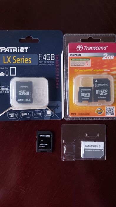 Адаптеры разные, одним лотом