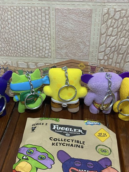 Фігурки Fuggler брелок 2 серія ( есть лохматий патрик в упаковке!)
