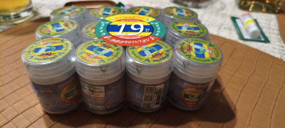 Tajski inhalator olejkowy Hong Thai - Aromatic Balm Oil – [biały]
