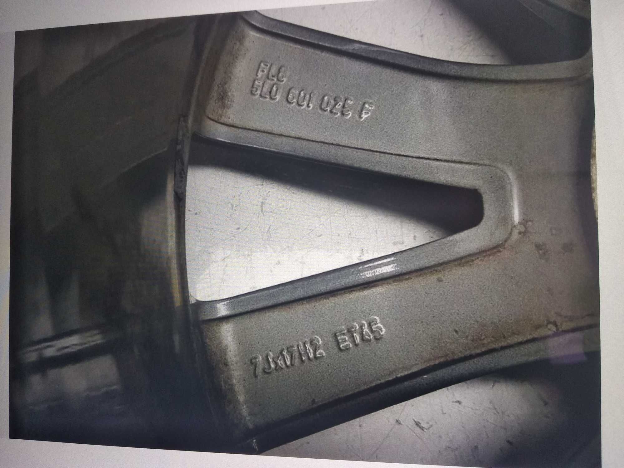 Oryginalne koło aluminiowe audi A6 C8 18-cali sprawdź