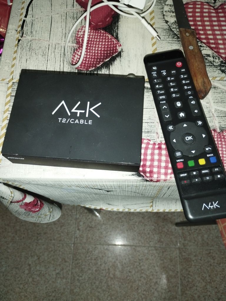 Amiko cabo e iptv troco por box só android