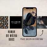 Hamak do wózka z pasami bezpieczenstwa blaben baby DOGS