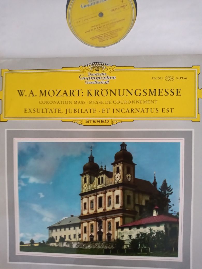 Kolekcjonerska Płyta vinyl w.a Mozart