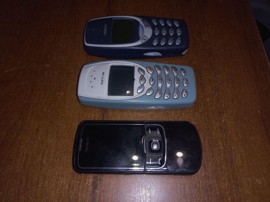 Нокия 3310,3410,8600.6700.