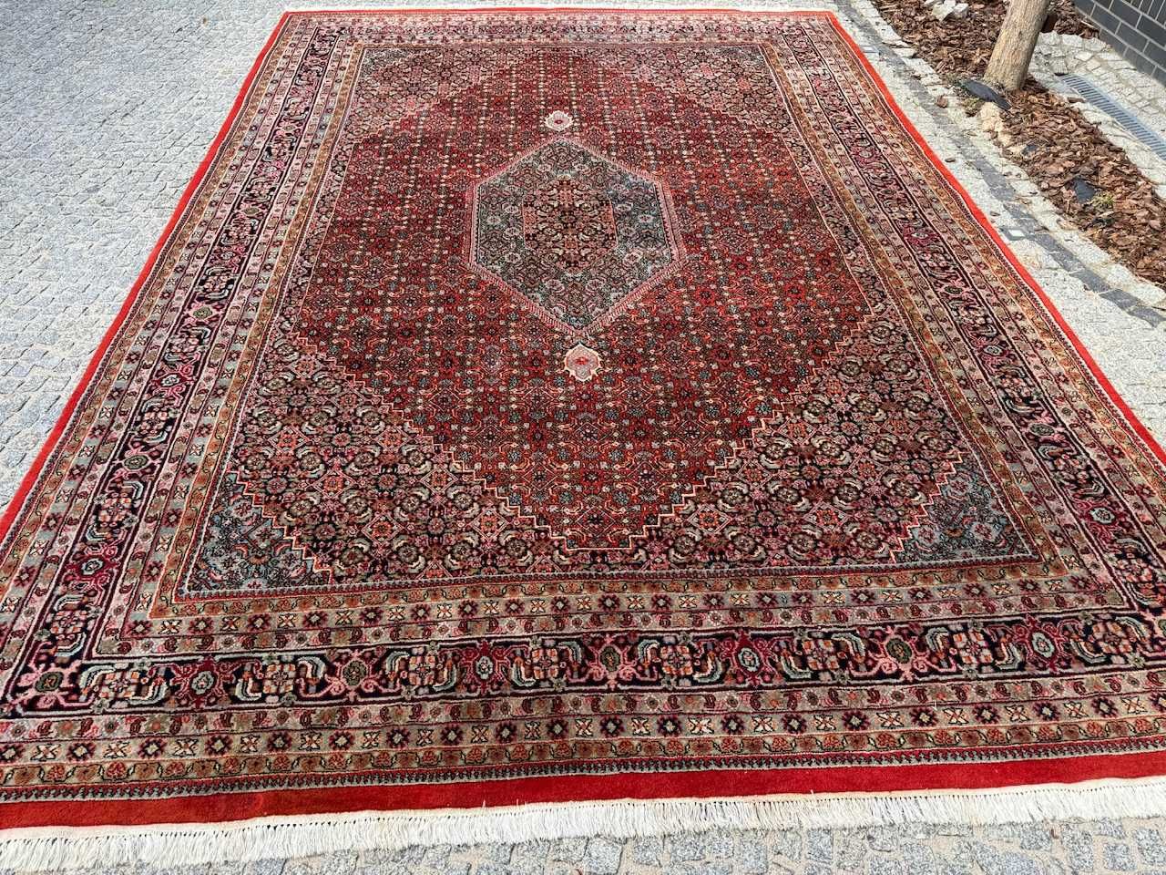 Kaszmirowy dywan perski r. tkany Indo - Bidjar 425x300 galeria 29 tyś