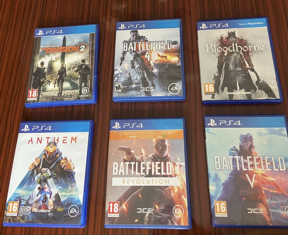 Диски, ігри для PS4