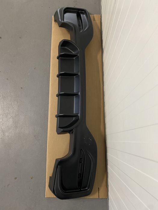 SPOILER DIFUSOR DE ESCAPE PALA ABA LÂMINA LÁBIO RABETA AVENTAL LIP BMW SERIE 1 F20 F21 LCI PACK M PERFORMANCE