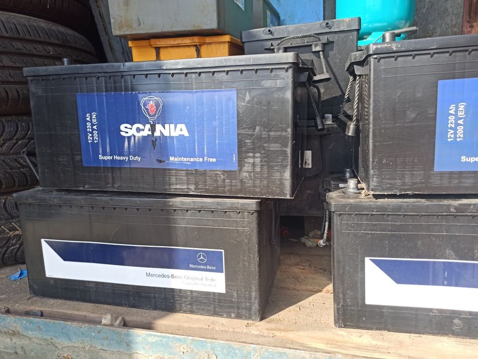 Akumulatory poserwisowe do aut ciężarowych,fotowoltaiki 230Ah,180Ah.